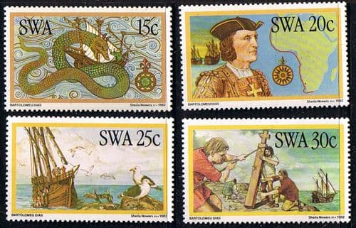 South West Africa 1982 Discoveries Set Fine Mint