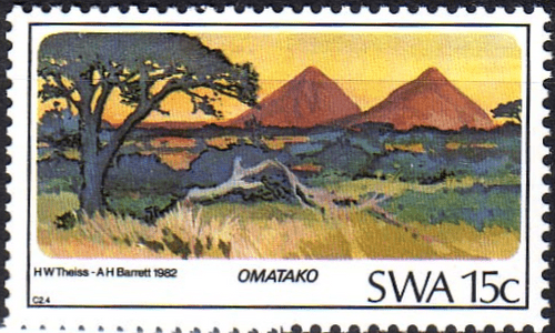South West Africa 1982 Mountains SG 399 Fine Mint