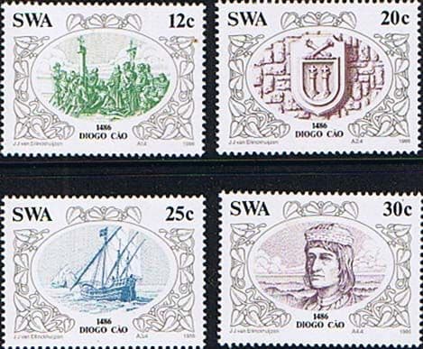 South West Africa 1986 Diogo Cao's Set Fine Mint
