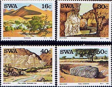 South West Africa 1988 Landmarks Set Fine Mint