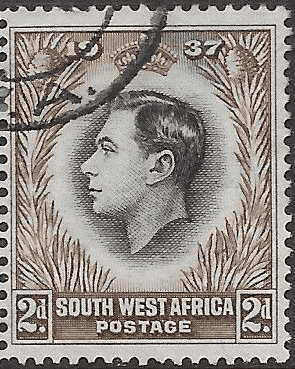 South West Africa Stamps 1937 Coronation Single English SG 100 Fine Used