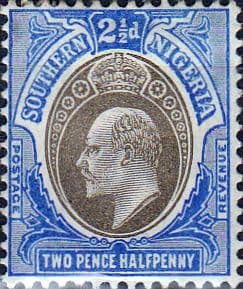 Southern Nigeria 1903 King Edward VII SG 13 Fine Mint
