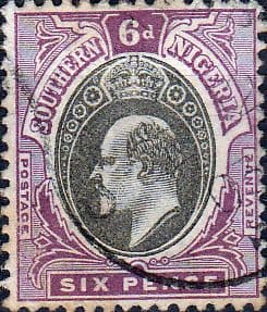 Southern Nigeria 1903 King Edward VII SG 15 Fine Used