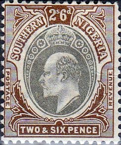 Southern Nigeria 1903 King Edward VII SG 17 Fine Mint