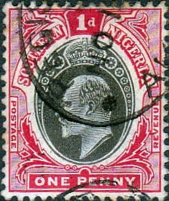 Southern Nigeria 1904 King Edward VII SG 22 Fine Used