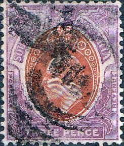Southern Nigeria 1904 King Edward VII SG 25 Good Used