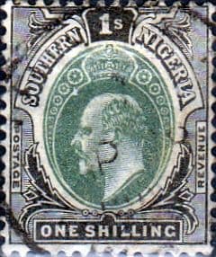 Southern Nigeria 1904 King Edward VII SG 28 Fine Used