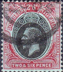 Southern Nigeria 1912 King George V SG 53 Fine Used