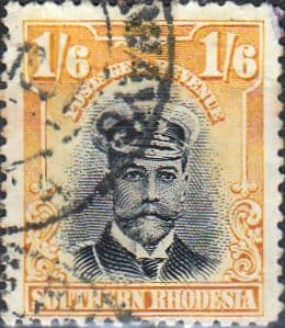 Southern Rhodesia 1924 SG 11 George V Head Fine Used