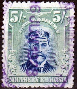 Southern Rhodesia 1924 SG 14 George V Head Fine Used
