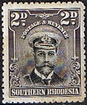 Southern Rhodesia 1924 SG 4 George V Head Fine Mint