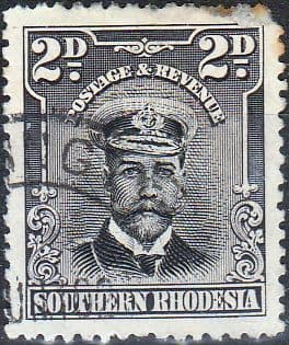Southern Rhodesia 1924 SG 4 George V Head Fine Used