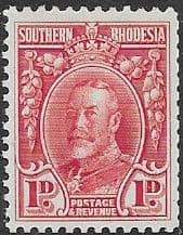 Southern Rhodesia 1931 SG 16 George V Head Fine Mint