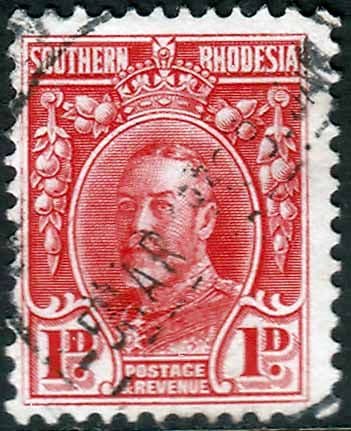 Southern Rhodesia 1931 SG 16 George V Head Fine Used