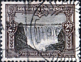 Southern Rhodesia 1931 SG 17 Victoria Falls Fine Used