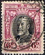 Southern Rhodesia 1931 SG 20b George V Head Fine Used