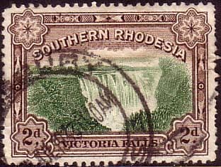 Southern Rhodesia 1932 SG 29 Victoria Falls Fine Used