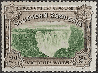 Southern Rhodesia 1932 Victoria Falls SG 29 Fine Mint