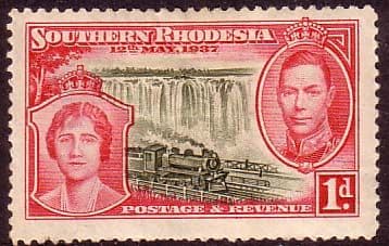 Southern Rhodesia 1937 Coronation SG 36 Fine Mint