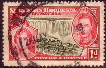 Southern Rhodesia 1937 Coronation SG 36 Fine Used