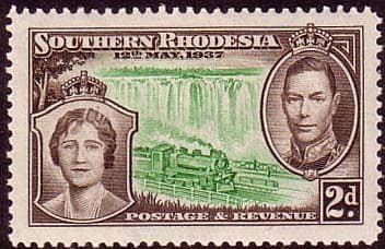 Southern Rhodesia 1937 Coronation SG 37 Fine Mint