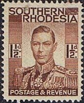 Southern Rhodesia 1937 George VI Head SG 42 Fine Mint