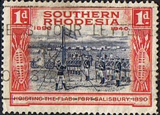 Southern Rhodesia 1940 BSA Jubilee SG 54 Fine Used
