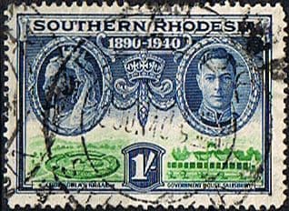 Southern Rhodesia 1940 BSA Jubilee SG 60 Fine Used