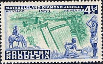 Southern Rhodesia 1953 Rhodes Centenary SG 74 Fine Mint