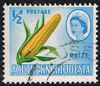 Southern Rhodesia 1964 SG 92 Maize Fine Used