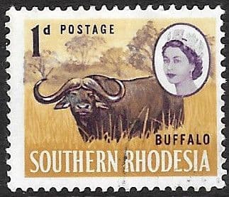 Southern Rhodesia 1964 SG 93 Buffalo Fine Mint