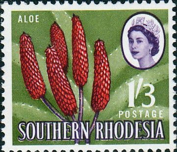 Southern Rhodesia 1964 SG100 Aloe Plant Fine Mint