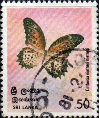 Sri Lanka 1978 Butterflies SG 660 Fine Used