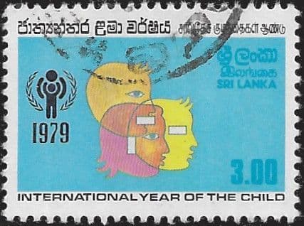 Sri Lanka 1979 International Year of the Child SG 674 Fine Used