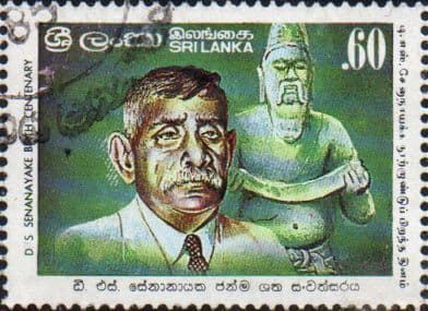Sri Lanka 1984 D. S. Senanayake SG 873 Fine Used