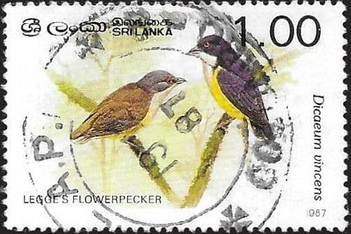 Sri Lanka 1987 Birds SG 986B Fine Used