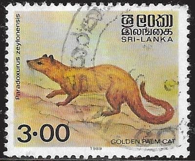Sri Lanka 1989 Animals Surch SG 1081 Fine Used