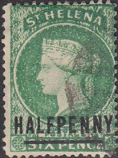 St Helena 1884 Queen Victoria SG 36 Fine Used