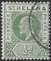 St Helena 1902 Edward VII SG 53 Fine Used
