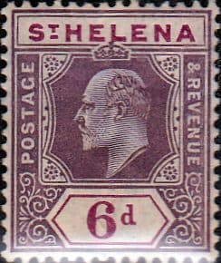 St Helena 1908 Edward VII SG 67a Fine Mint
