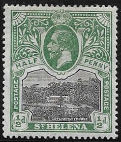 St Helena 1912 King George V SG 72 Fine Mint