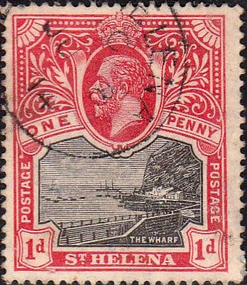 St Helena 1912 King George V SG 73 Fine Used