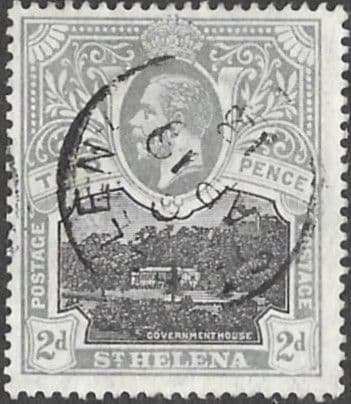 St Helena 1912 King George V SG 75 Fine Used
