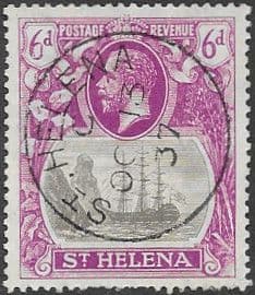 St Helena 1922 King George V SG 104 Fine Used