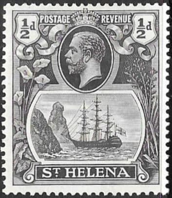 St Helena 1922 King George V SG 97f Fine Mint
