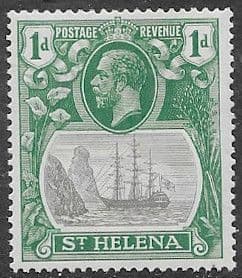 St Helena 1922 King George V SG 98 Fine Mint