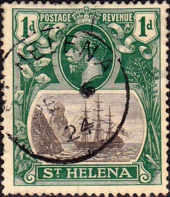 St Helena 1922 King George V SG 98 Fine Used