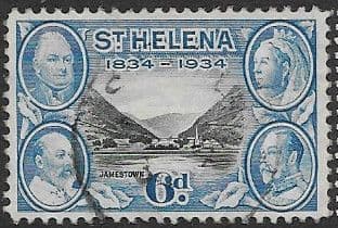 St Helena 1934 Centenary of British Colonisation SG 119 Fine Used