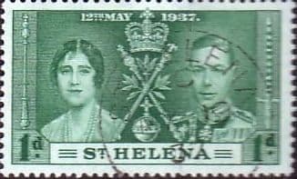 St Helena 1937 King George VI Coronation Sg 128 Fine Used