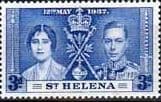 St Helena 1937 King George VI Coronation SG 130 Fine Mint